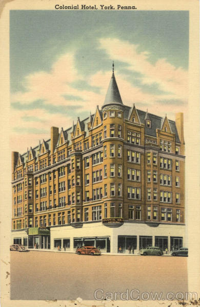 Colonial Hotel York Pennsylvania