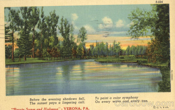 Beauty Scenes and Highways Verona Pennsylvania