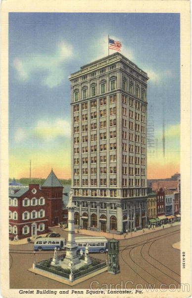 Greist Building and Penn Square Lancaster Pennsylvania