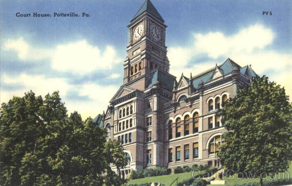 Court House Pottsville Pennsylvania