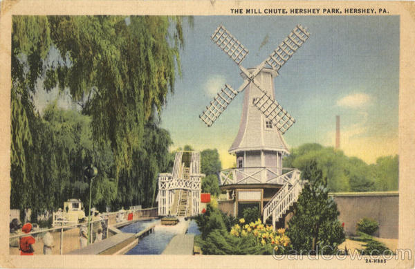 The Mill Chute , Harshey Park Hershey Pennsylvania