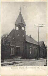 Methodist Church Mahoningtown, PA Postcard Postcard