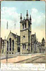 St. Paul's Reformed Church Lancaster, PA Postcard Postcard