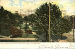 Lancaster County Prison and Grounds Postcard