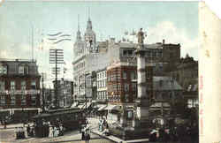 Penn. Square Postcard