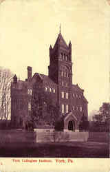 York Collegiate Institute Postcard