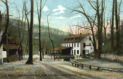 Mineral Springs Park And Hotel Postcard