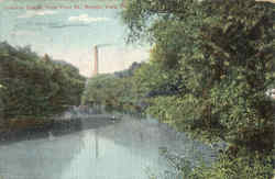 Codorus Creek, Penn St., Bridge York, PA Postcard Postcard