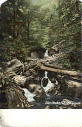 Crystal Cascade Glen Onoko, PA Postcard Postcard