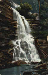 Chameleon Falls, Olen Glen Onoko, PA Postcard Postcard