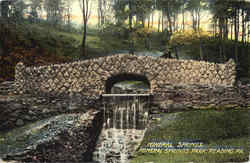 Mineral Springs , Mineral Springs Park Postcard
