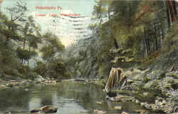 Lovers, Leap, Wissahickon Postcard