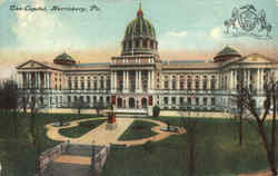 The Capitol Harrisburg, PA Postcard Postcard