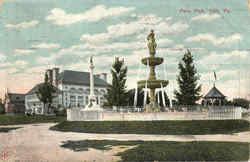 Penn Park York, PA Postcard Postcard