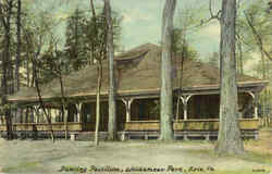 Dancing Pavillion, Waldameer Park Postcard