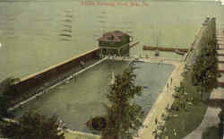 Public Bathing Pool Postcard