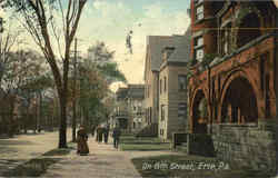 On 8th Street Postcard