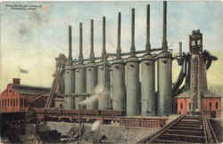 Monster Blast Furnaces Postcard