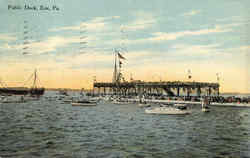 Public Dock Postcard