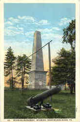 Wyoming Monument, Wyoming Postcard
