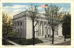 Federal Building Gettysburg, PA Postcard Postcard