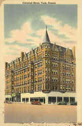 Colonial Hotel Postcard