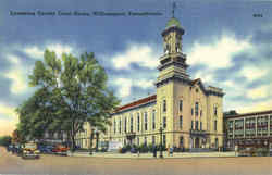 Lycoming County Court House Postcard