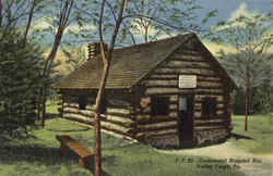 Continental Hospital Hut Postcard