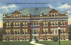 Science Hall, Bloomsburg State Teachers College Pennsylvania Postcard Postcard