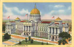 State Capitol Building Postcard