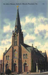 St. John's Roman Catholic Church Postcard
