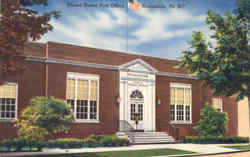 United States Post Office Honesdale, PA Postcard Postcard