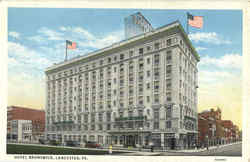 Hotel Brunswick Postcard
