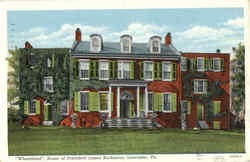 Wheatland Home of President James Buchanan Postcard