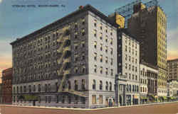 Sterling Hotel Wilkes-Barre, PA Postcard Postcard