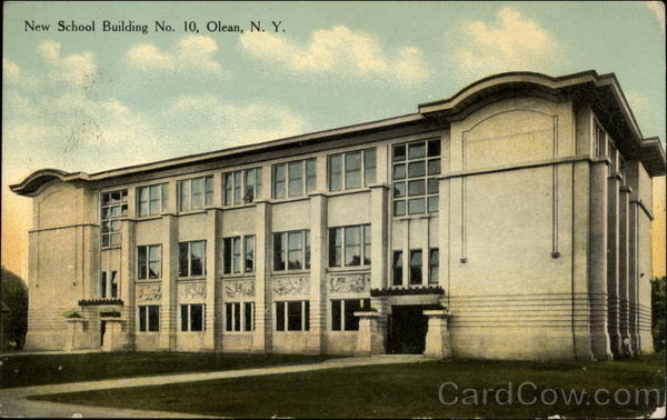 New School Building No. 10 Olean New York