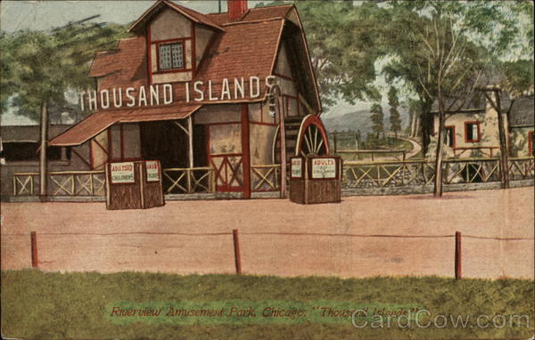Riverview Amusement Park Thousand Islands Chicago Illinois