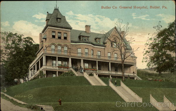Butloer Co. General Hospital Butler Pennsylvania