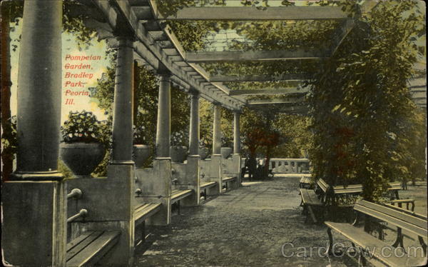 Pompeian Garden, Bradley Park Peoria Illinois