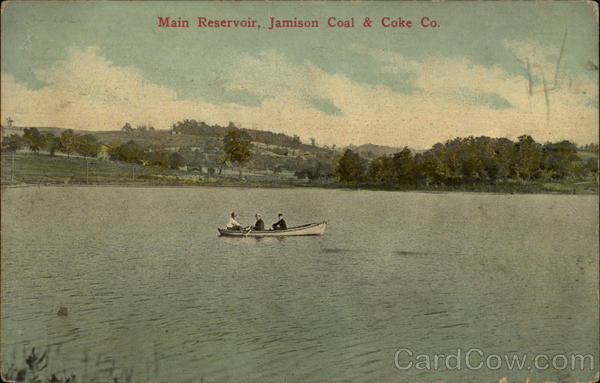 Main Reservoir, Jamison Coal & Coke Co Pennsylvania
