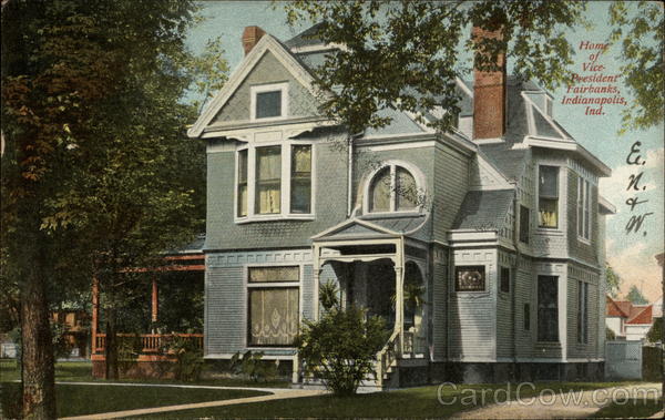 Home of Vice-President Fairbanks Indianapolis