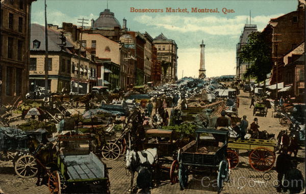 Bonsecours Market Montreal PQ Canada Quebec