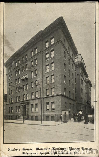 Nurse's House, Women's Building, Power house, Hahuemann Hospital Philadelphia Pennsylvania