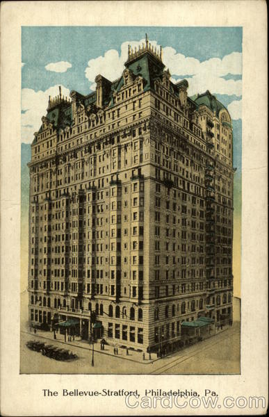 The Bellevue-Strattford, Philadelphia, Pa Pennsylvania