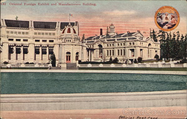 Oriental Foreign Exhibit and Manufacturers Building Seattle Washington