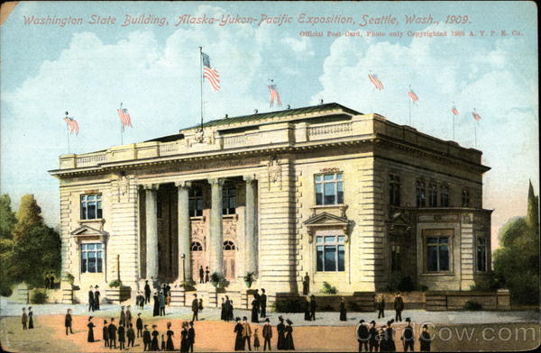 Washington State Building, Alaska-Yukon-Pacific Exposition, 1909 Seattle