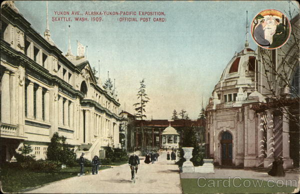 Yukon Ave., Alaska Yukon Pacific Exposition, 1909 Seattle Washington