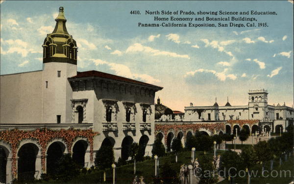 North Side of Prado San Diego California