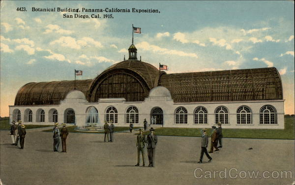 Botanical Building, Panama-California Exposition, 1915 San Diego