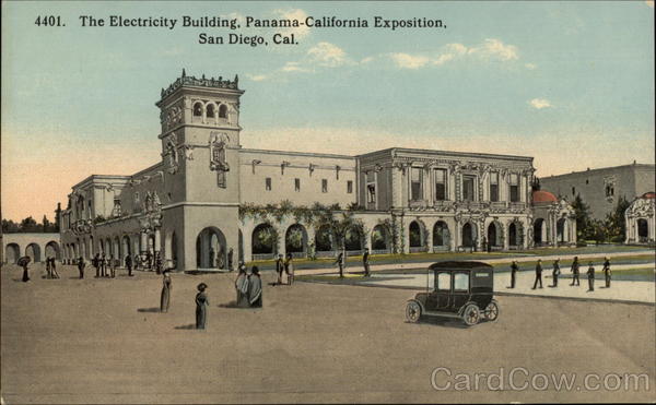 The Electricity Building, Panama-California Exposition San Diego